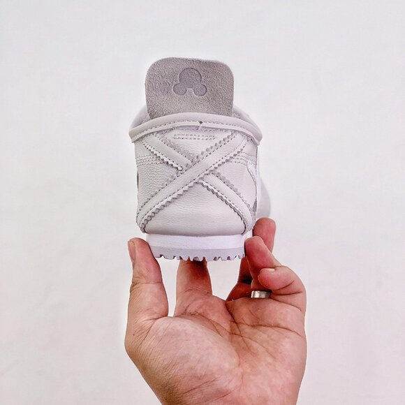 Onitsuka Tiger Mexico 66 Light Grey Leather Sneakers - Picture 8 of 8